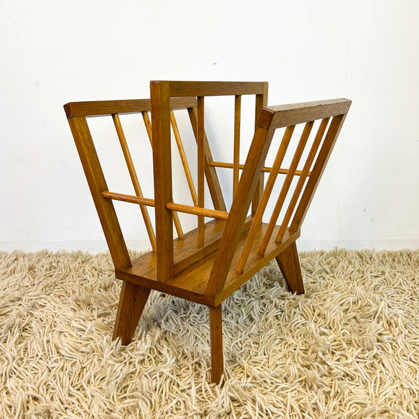 MAGAZINE / RECORD RACK - HEY JUDE WORKSHOP • Vintage furniture & objects Melbourne