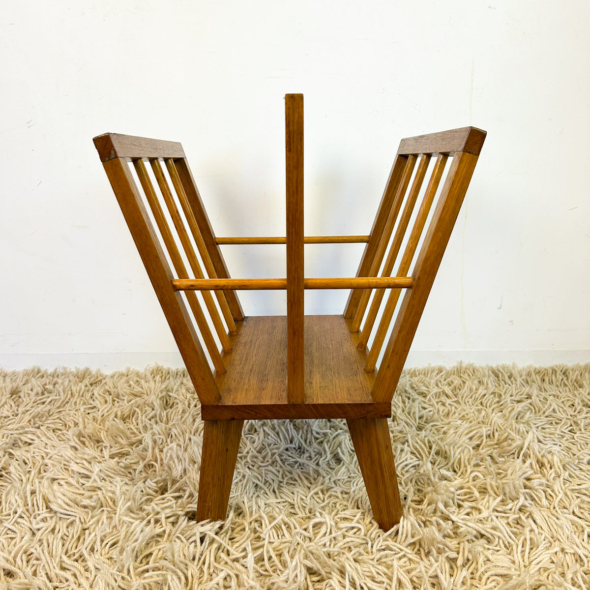 MAGAZINE / RECORD RACK - HEY JUDE WORKSHOP • Vintage furniture & objects Melbourne