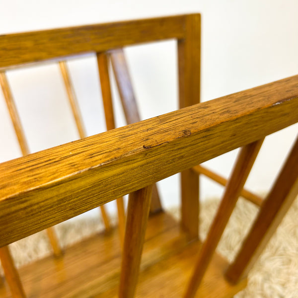 MAGAZINE / RECORD RACK - HEY JUDE WORKSHOP • Vintage furniture & objects Melbourne