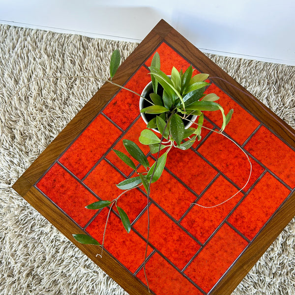 TILE TOP COFFEE TABLE