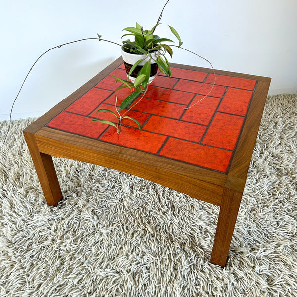 TILE TOP COFFEE TABLE