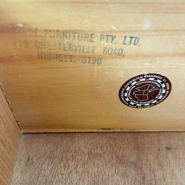 RELIANCE DRESSER DRAWERS & MIRROR - HEY JUDE WORKSHOP • Vintage furniture & objects Melbourne