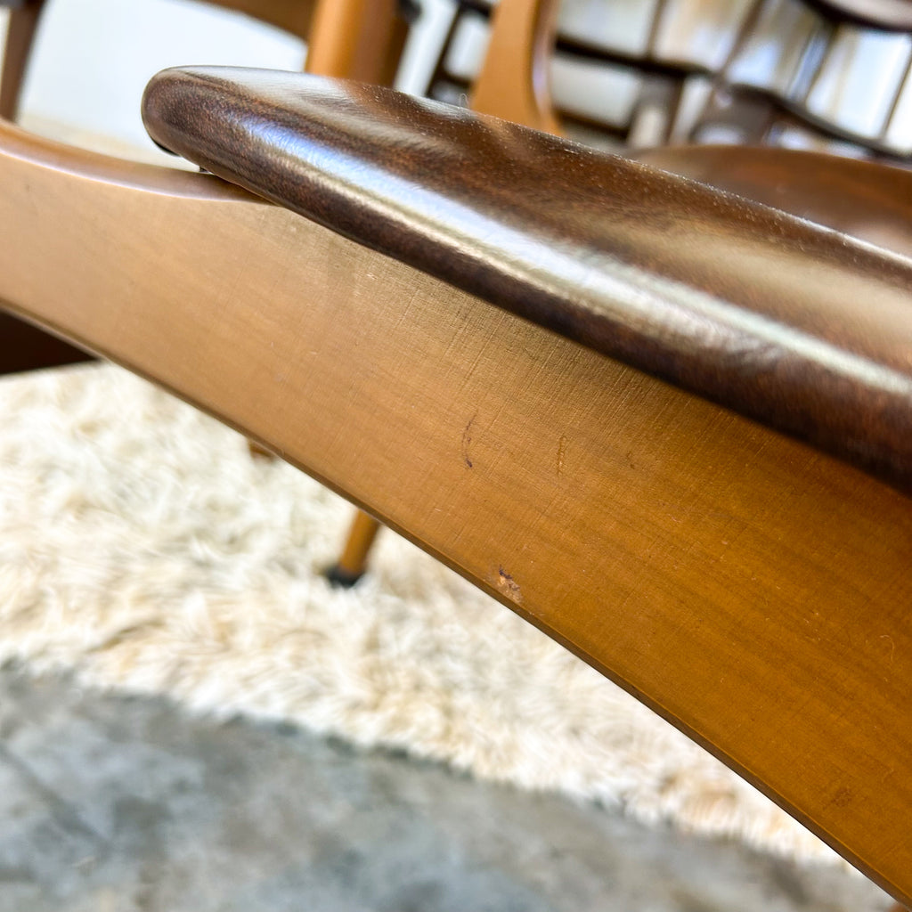 EXTENSION DINING TABLE & SIX CHAIRS