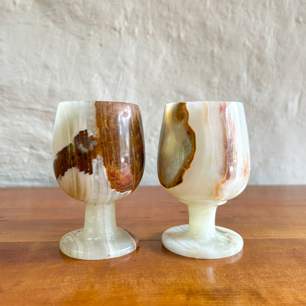 ONYX GOBLETS