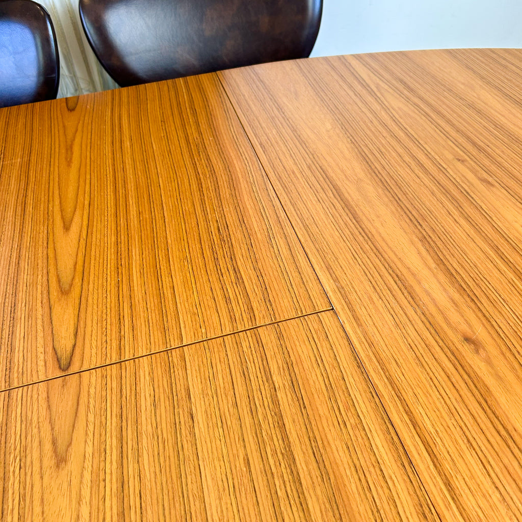 EXTENSION DINING TABLE & SIX CHAIRS