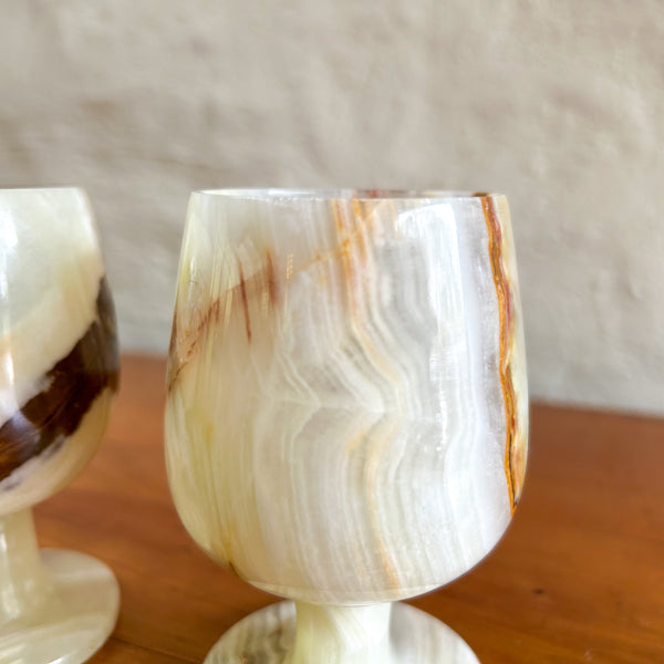 ONYX GOBLETS