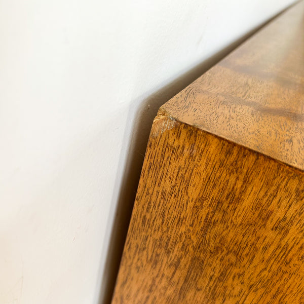 LARGE BOOKCASE ON CASTOR WHEELS #1 - HEY JUDE WORKSHOP • Vintage furniture & objects Melbourne