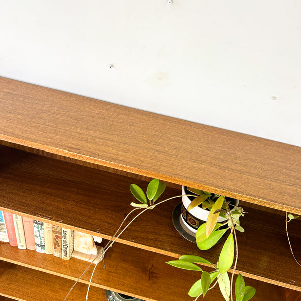 LARGE BOOKCASE ON CASTOR WHEELS #1 - HEY JUDE WORKSHOP • Vintage furniture & objects Melbourne