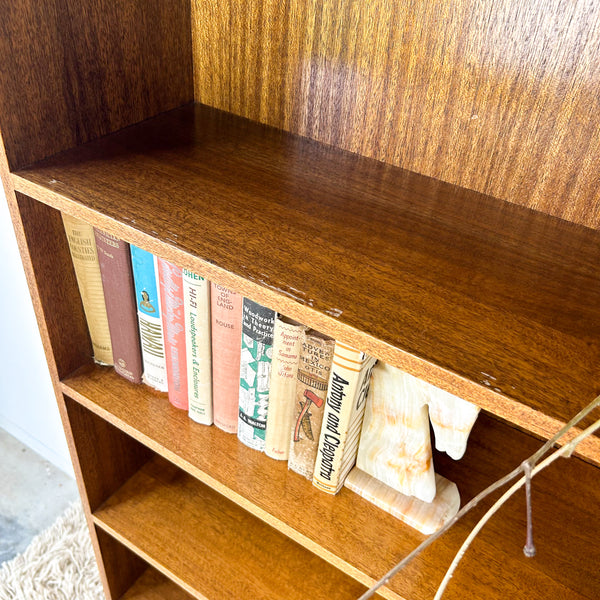 LARGE BOOKCASE ON CASTOR WHEELS #1 - HEY JUDE WORKSHOP • Vintage furniture & objects Melbourne