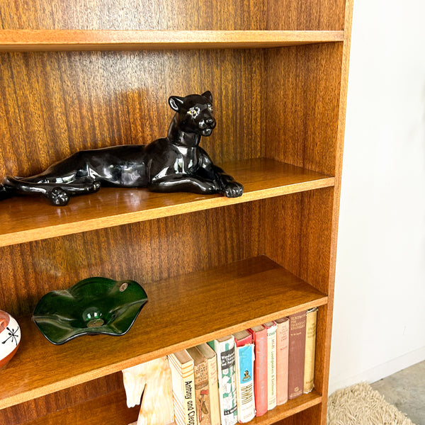 LARGE BOOKCASE ON CASTOR WHEELS #2 - HEY JUDE WORKSHOP • Vintage furniture & objects Melbourne
