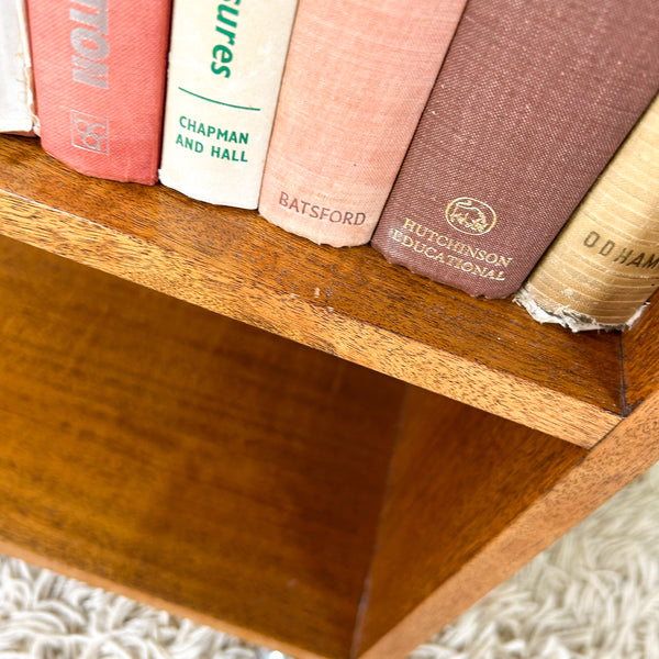 LARGE BOOKCASE ON CASTOR WHEELS #2 - HEY JUDE WORKSHOP • Vintage furniture & objects Melbourne