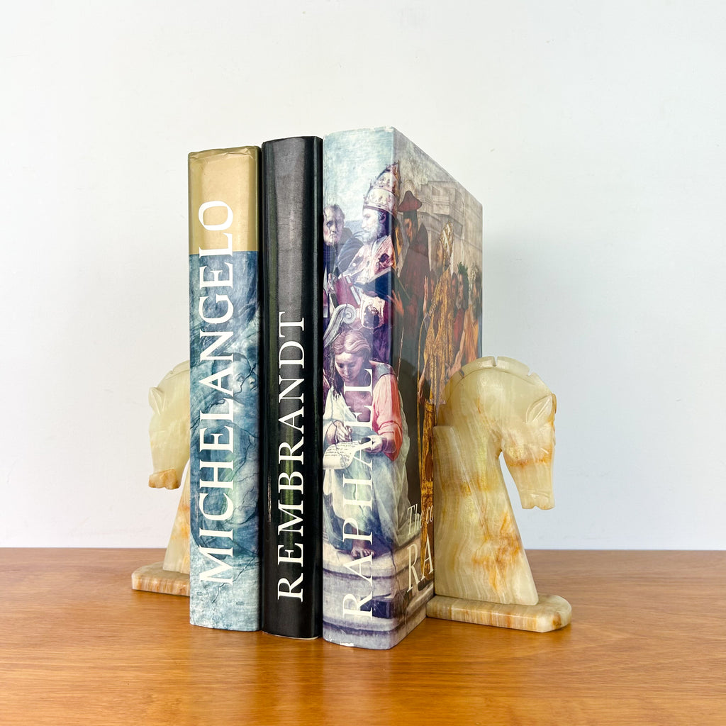 MICHELANGELO / REMBRANDT / RAPHAEL ART BOOK SET - HEY JUDE WORKSHOP • Vintage furniture & objects Melbourne