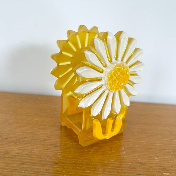 CRYSTAL CRAFT DAISY NAPKIN HOLDER