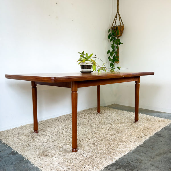 CHISWELL EXTENSION DINING TABLE & CHAIRS - HEY JUDE WORKSHOP • Vintage furniture & objects Melbourne