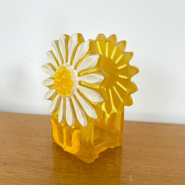CRYSTAL CRAFT DAISY NAPKIN HOLDER