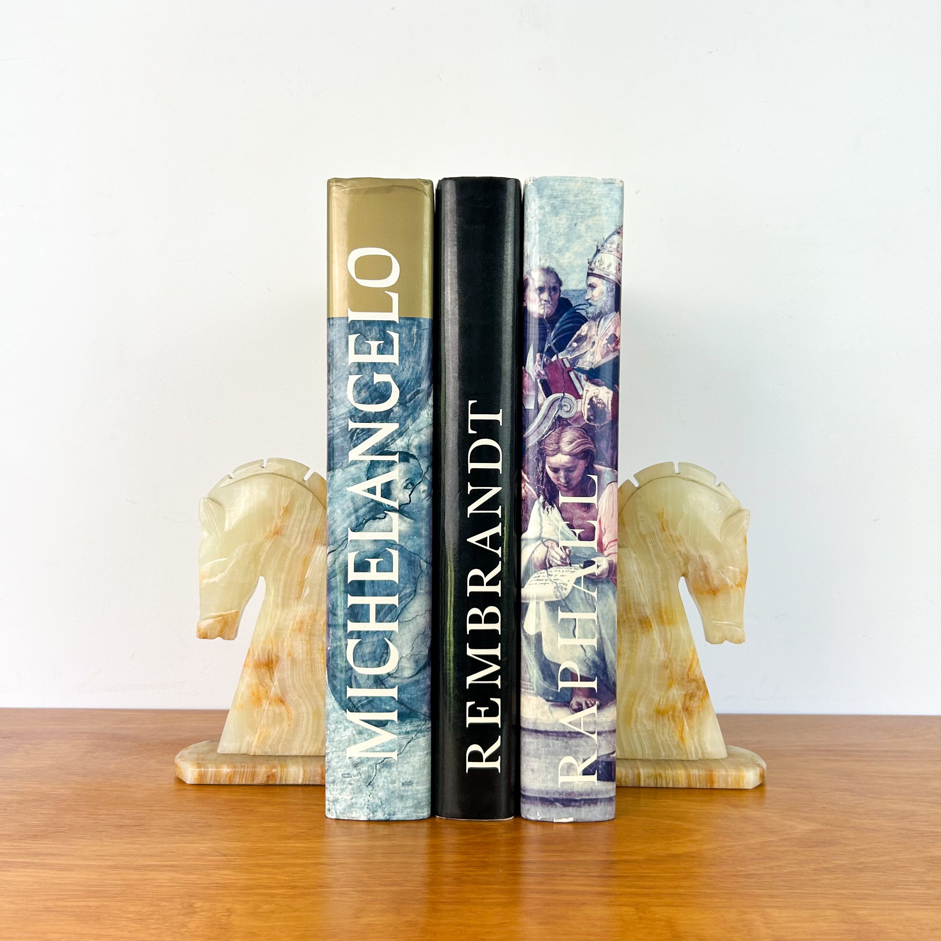MICHELANGELO / REMBRANDT / RAPHAEL ART BOOK SET - HEY JUDE WORKSHOP • Vintage furniture & objects Melbourne