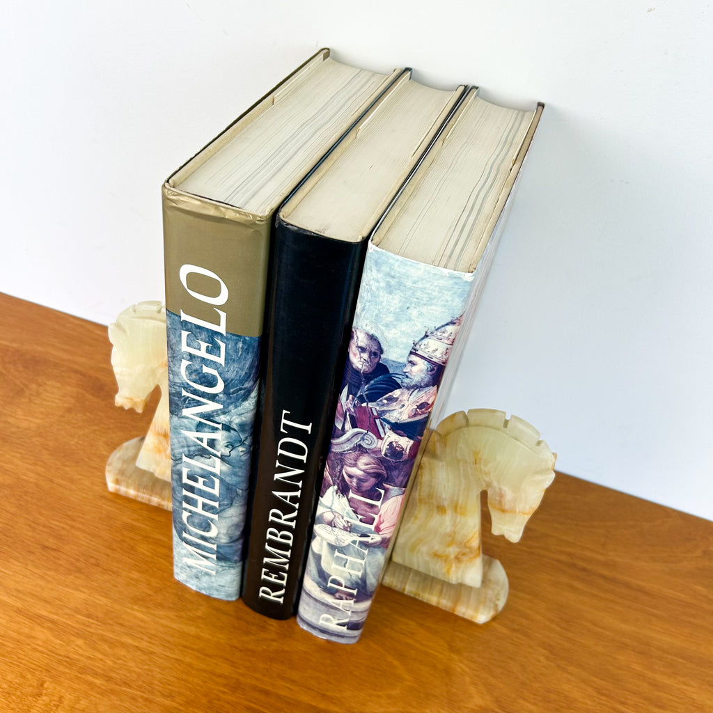 MICHELANGELO / REMBRANDT / RAPHAEL ART BOOK SET - HEY JUDE WORKSHOP • Vintage furniture & objects Melbourne