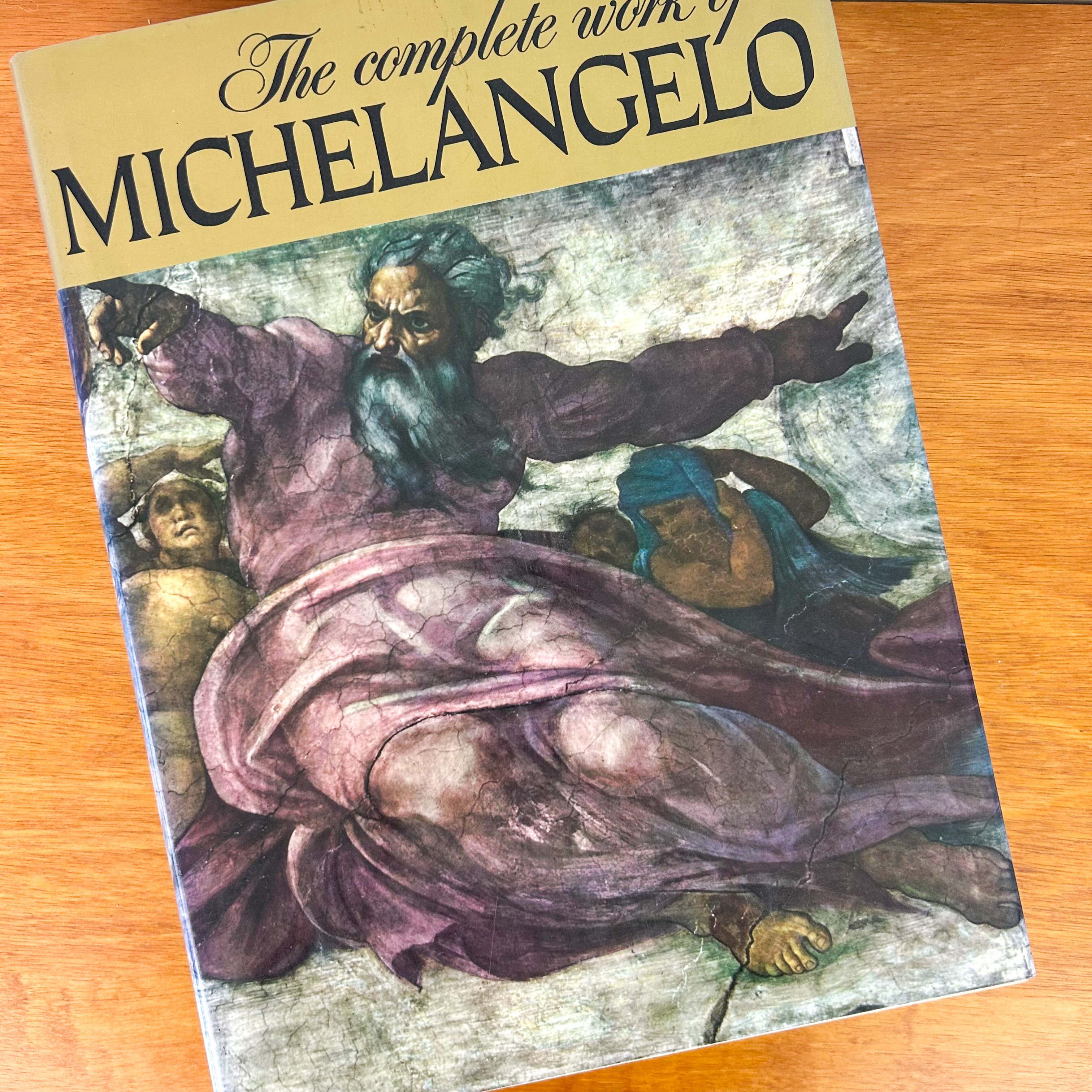 MICHELANGELO / REMBRANDT / RAPHAEL ART BOOK SET - HEY JUDE WORKSHOP • Vintage furniture & objects Melbourne