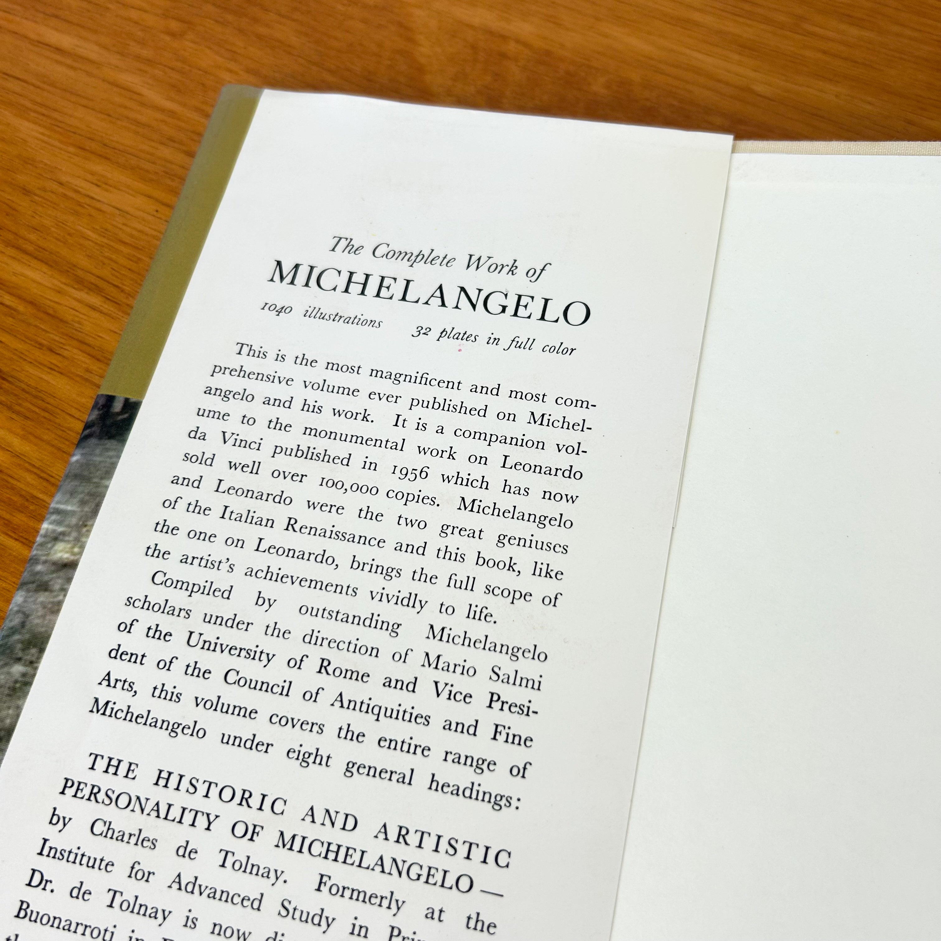 MICHELANGELO / REMBRANDT / RAPHAEL ART BOOK SET - HEY JUDE WORKSHOP • Vintage furniture & objects Melbourne
