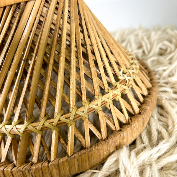 TWISTED CANE PLANTER SMALL