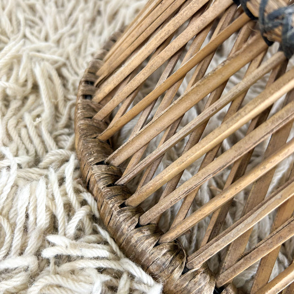 TWISTED CANE PLANTER LARGE