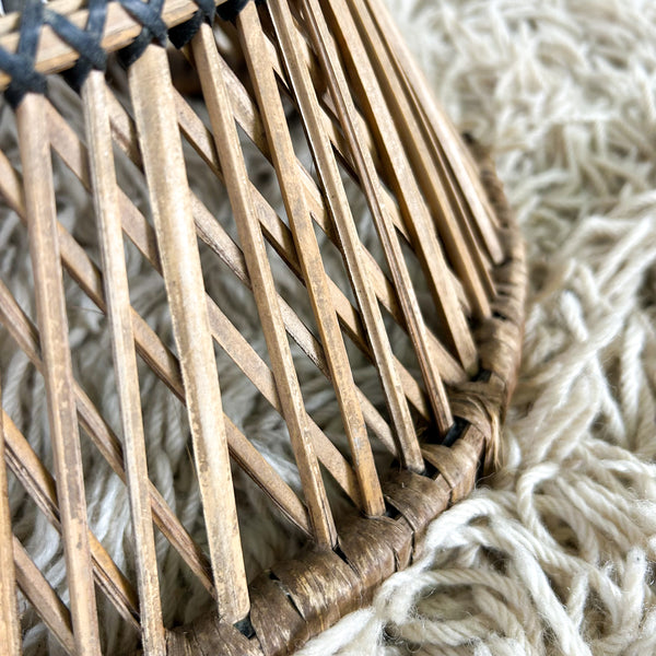 TWISTED CANE PLANTER LARGE