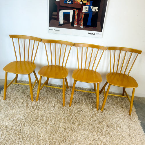 J46 DINING CHAIRS by POUL VOLTHER DENMARK
