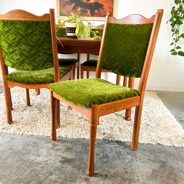 CHISWELL EXTENSION DINING TABLE & CHAIRS - HEY JUDE WORKSHOP • Vintage furniture & objects Melbourne