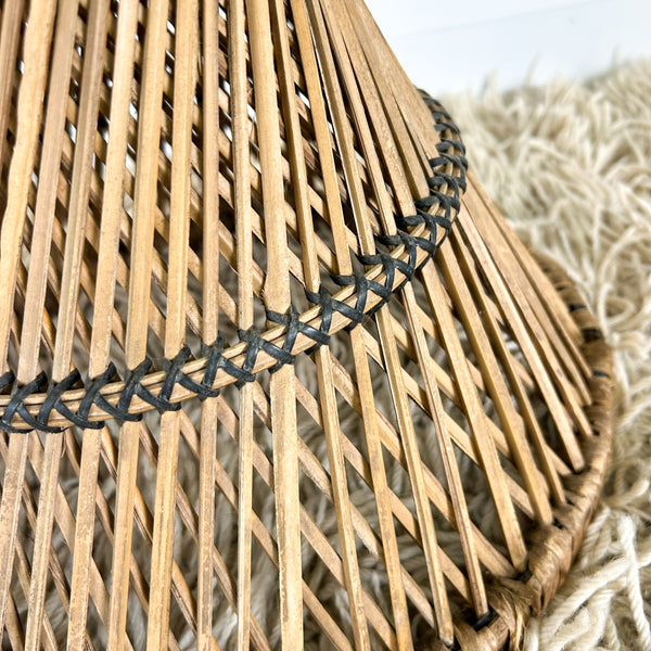 TWISTED CANE PLANTER LARGE