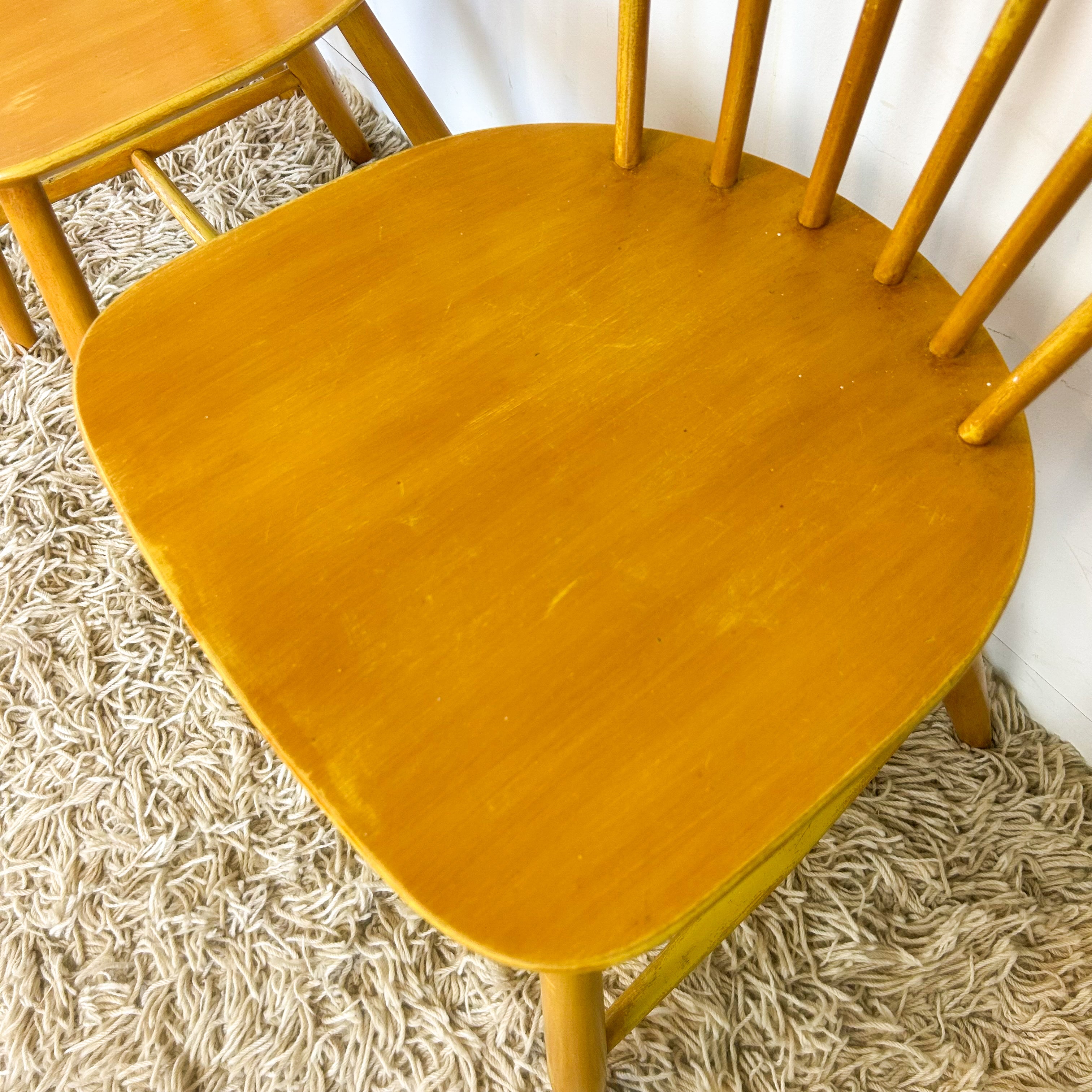 J46 DINING CHAIRS by POUL VOLTHER DENMARK