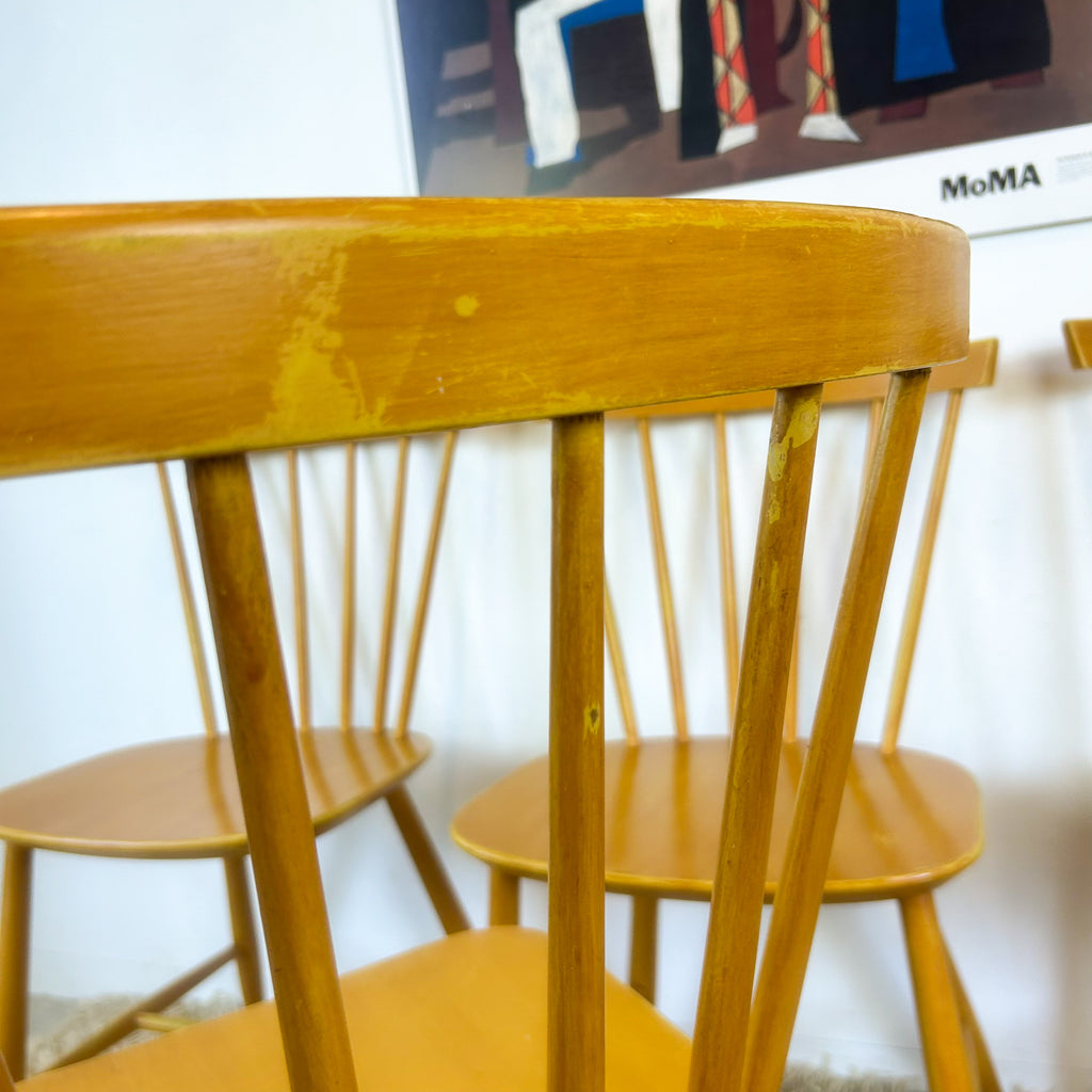J46 DINING CHAIRS by POUL VOLTHER DENMARK