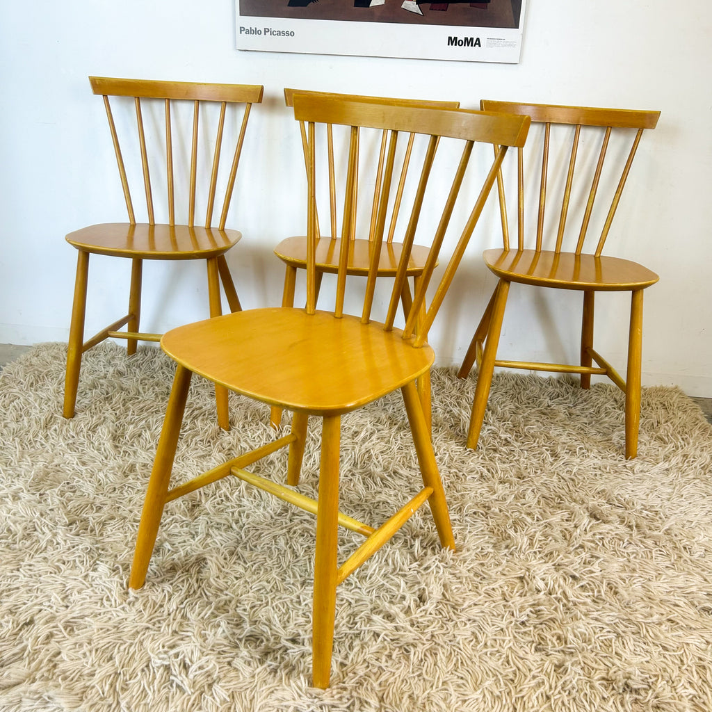 J46 DINING CHAIRS by POUL VOLTHER DENMARK