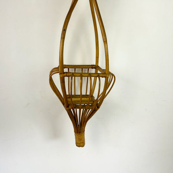 CANE POT HANGER