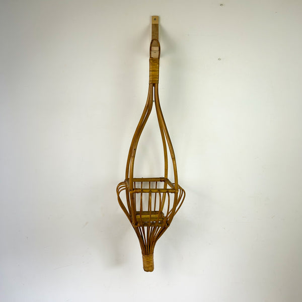 CANE POT HANGER
