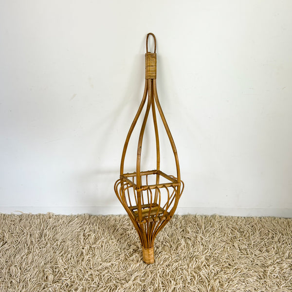CANE POT HANGER