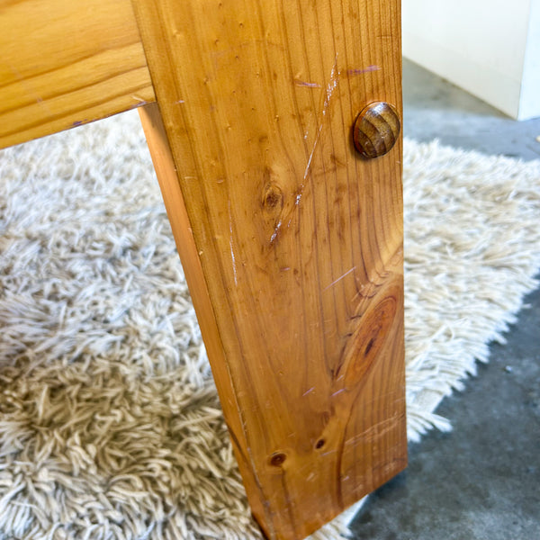 PINE & CANE SINGLE BED FRAME