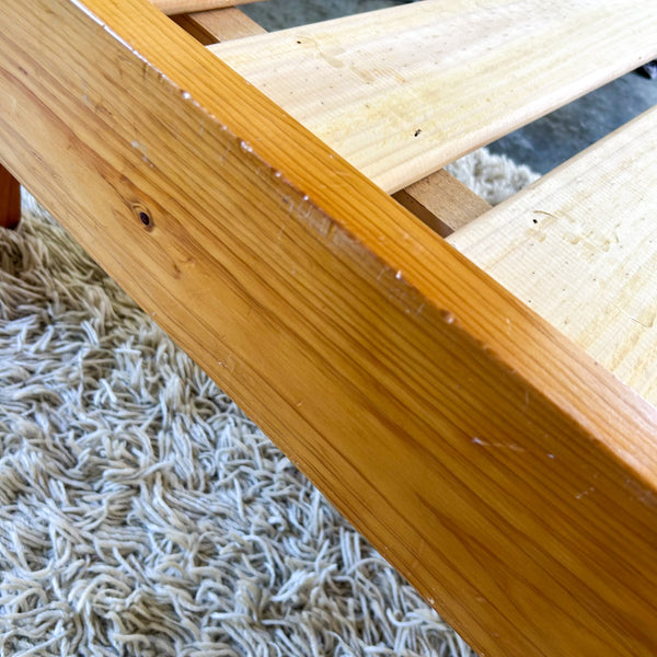 PINE & CANE SINGLE BED FRAME