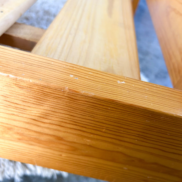 PINE & CANE SINGLE BED FRAME