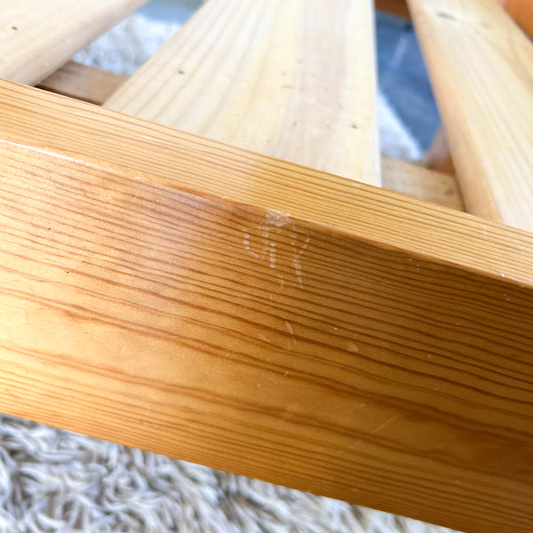 PINE & CANE SINGLE BED FRAME