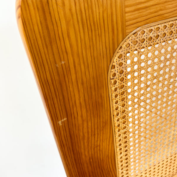 PINE & CANE SINGLE BED FRAME