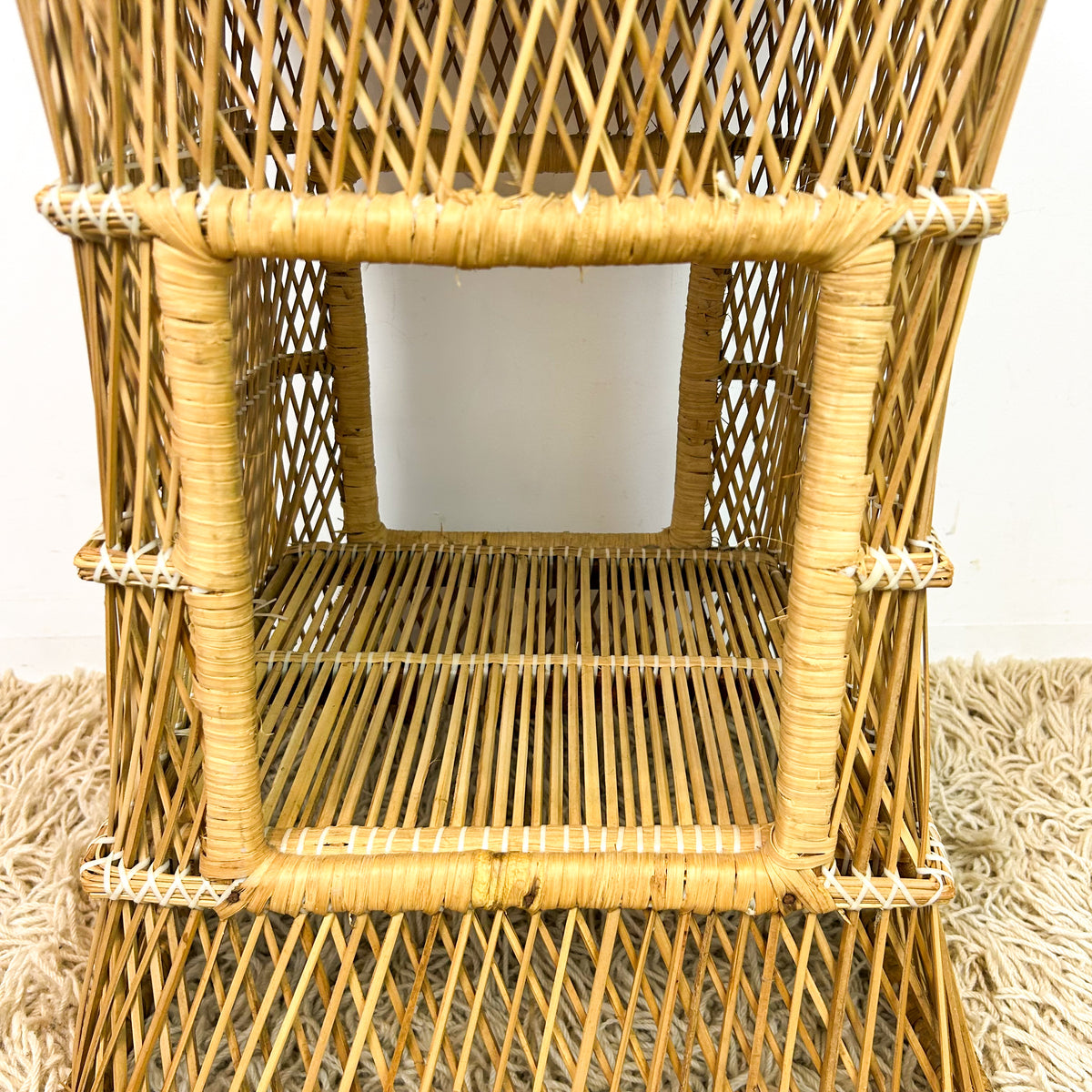 CANE SIDE TABLE - HEY JUDE WORKSHOP • Vintage furniture & objects Melbourne