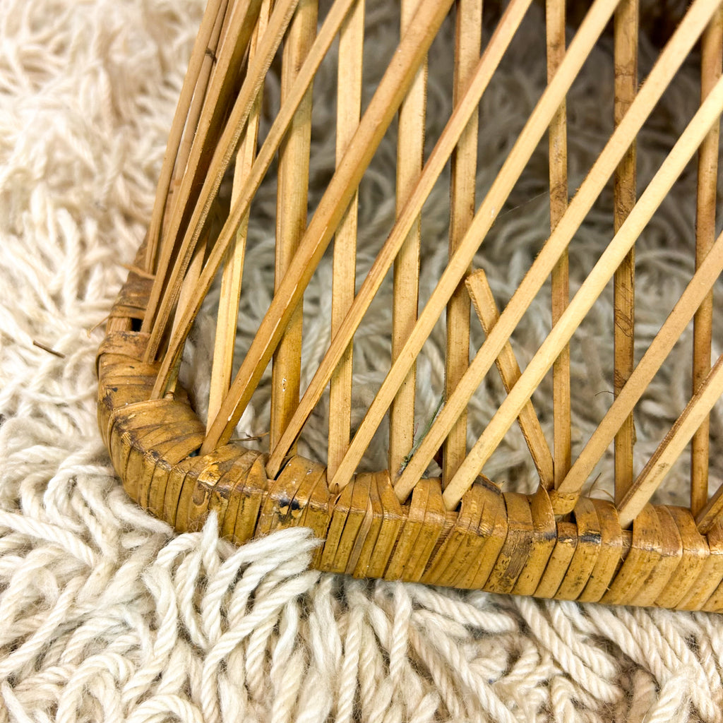 CANE SIDE TABLE - HEY JUDE WORKSHOP • Vintage furniture & objects Melbourne