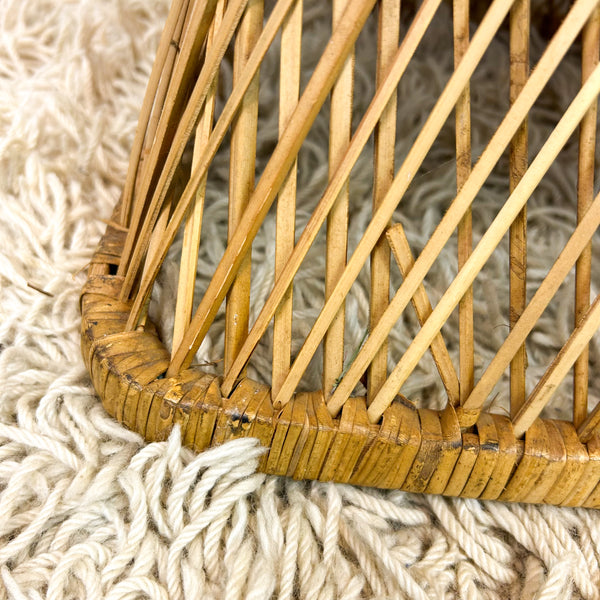 CANE SIDE TABLE