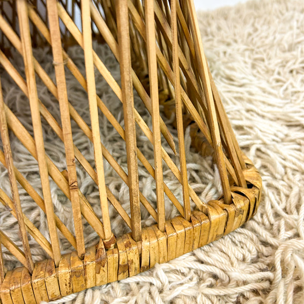 CANE SIDE TABLE