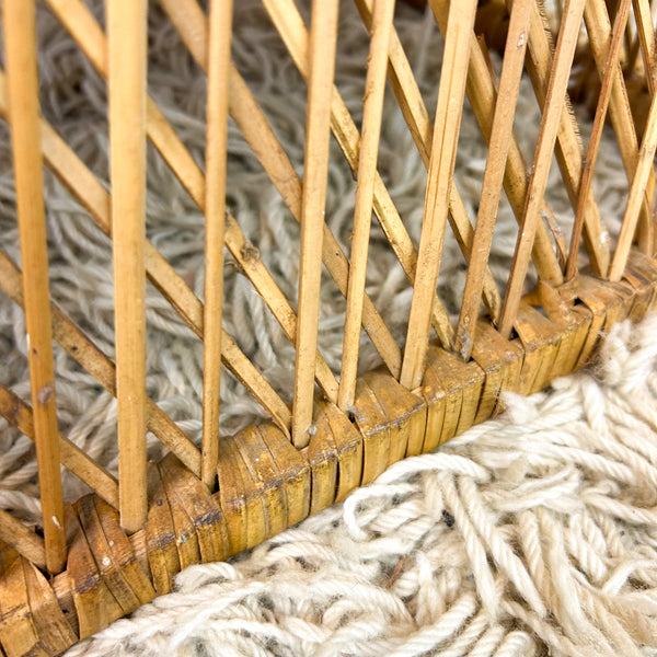 CANE SIDE TABLE