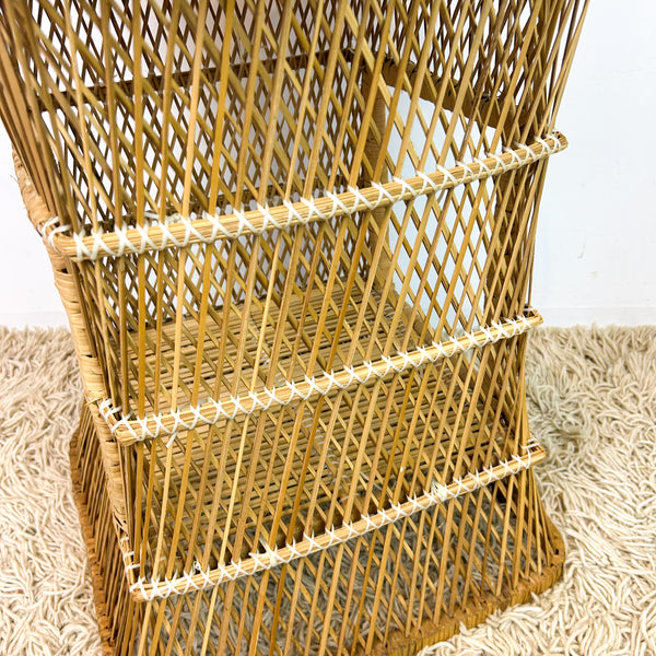 CANE SIDE TABLE