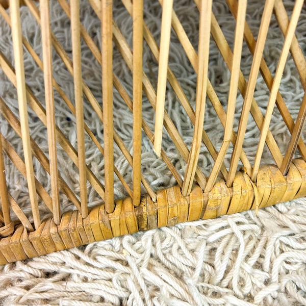 CANE SIDE TABLE