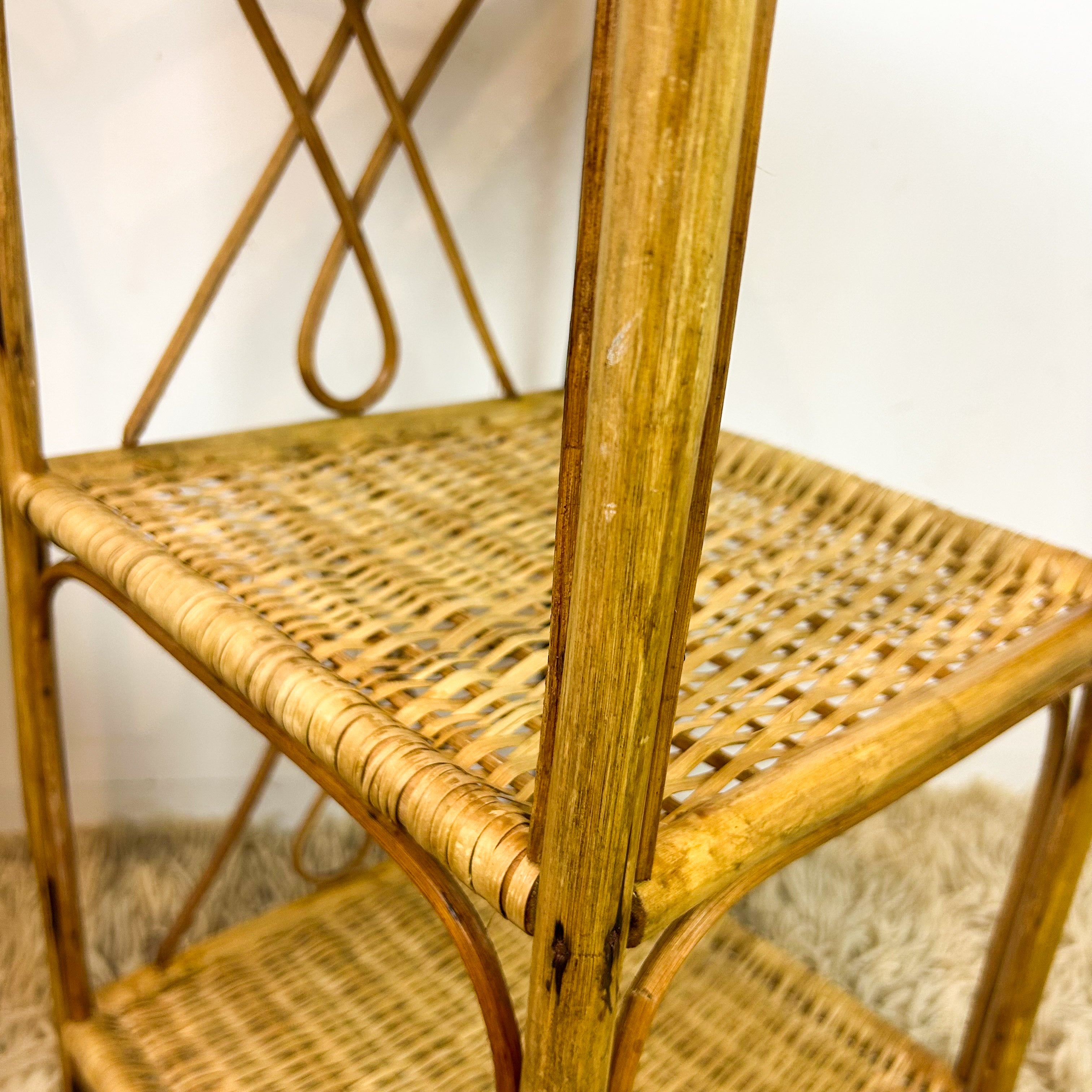 CANE SHELVES - HEY JUDE WORKSHOP • Vintage furniture & objects Melbourne