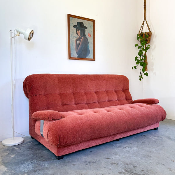 FLER 70S THREE-SEATER SOFA