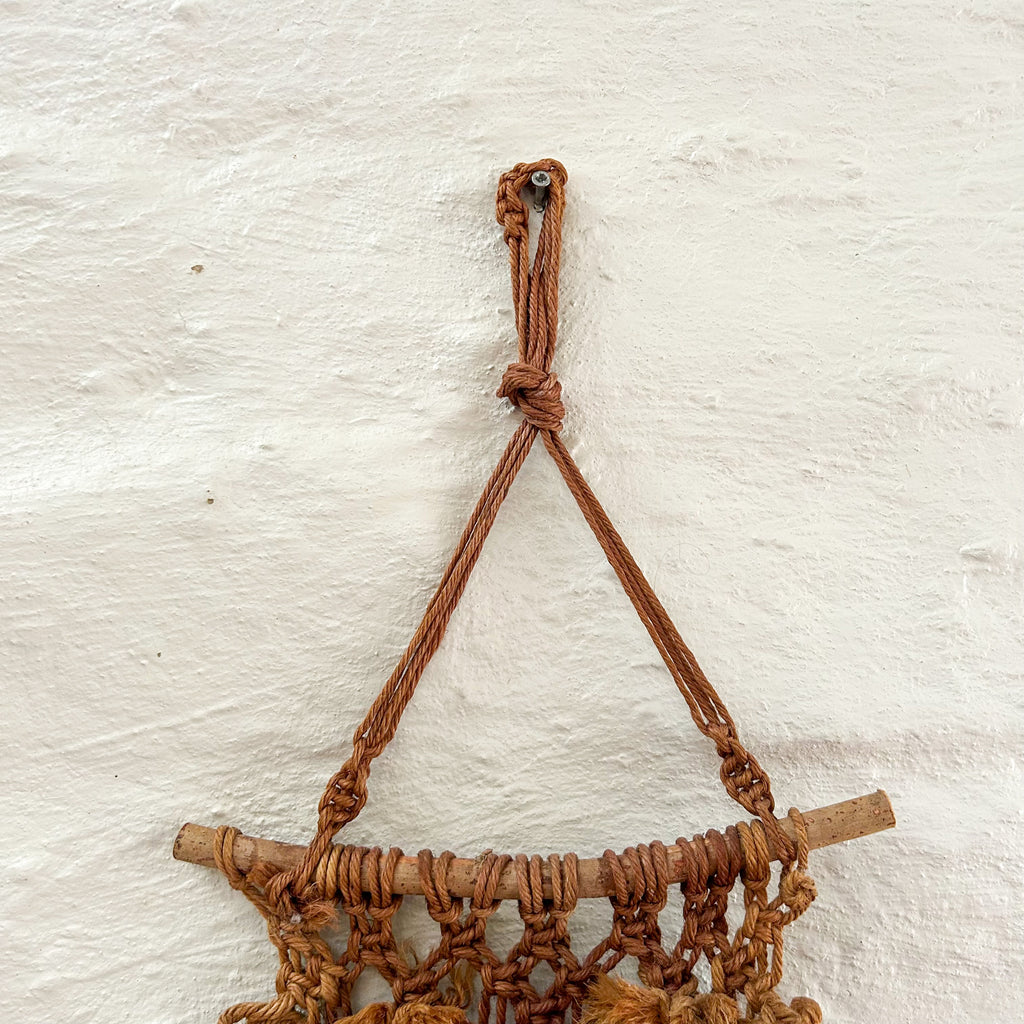 MACRAME OWL WALL HANGING